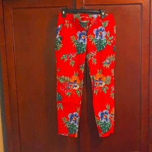 Fun tropical print trousers Old Navy Pixie